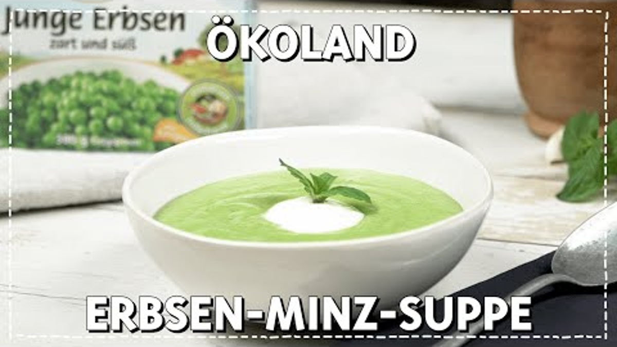 Erbsen-Minz-Suppe