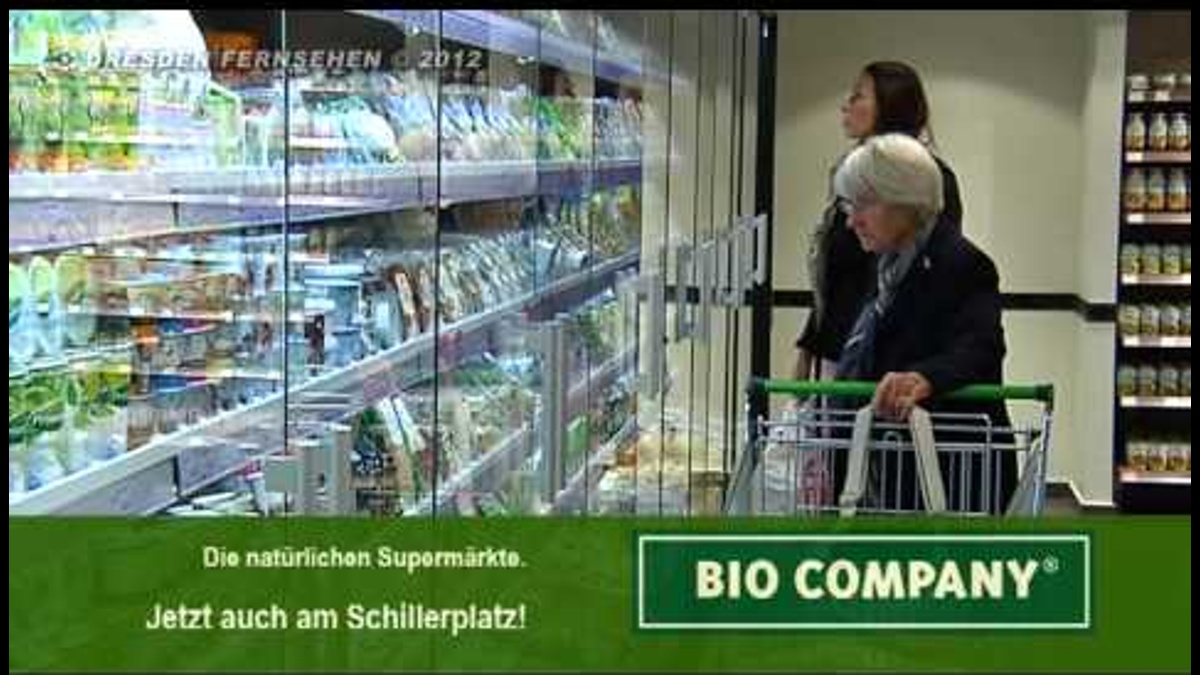 Dresden-TV über den Markt in Dresden am Schillerplatz