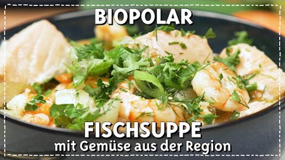 Einfache Fischsuppe mit Gemüse von nebenan