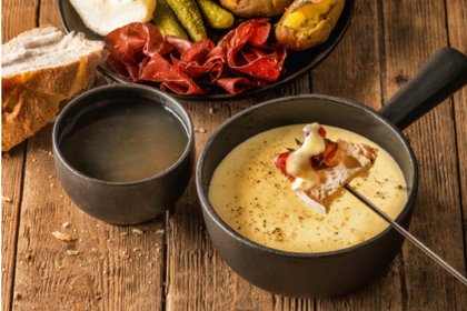 Schweizer Käsefondue