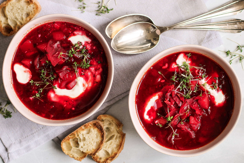 Rote Bete-Suppe