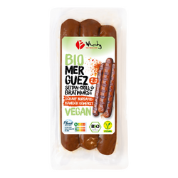 Merguez Seitan-Grill-Bratwurst