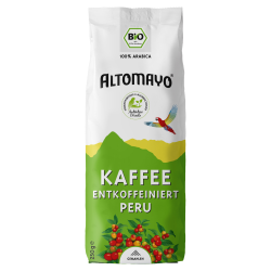 Kaffee gemahlen, entkoffeiniert 
