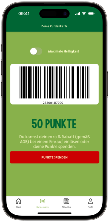 Screenshot BIO COMPANY App