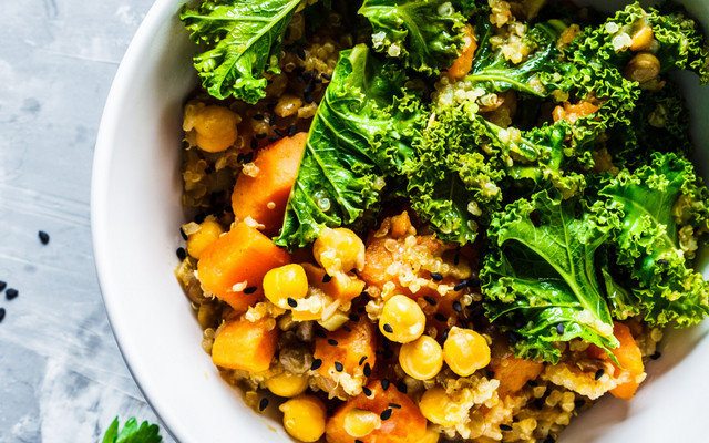 Grünes Grünkohl Curry Teaser