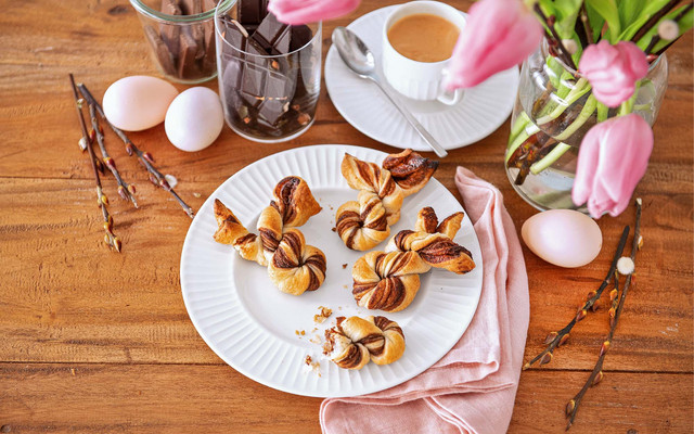 Vegane Blätterteighasen Teaser