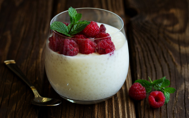 Veganer Tapioka-Pudding Teaser