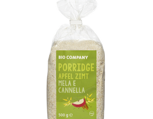 Porridge Apfel-Zimt