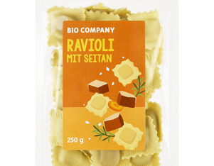 Ravioli mit Seitan