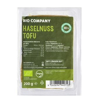 Tofu-Haselnuss