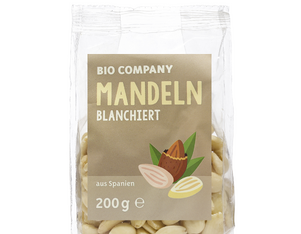 Mandeln blanchiert