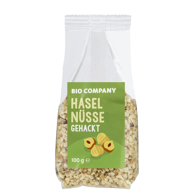 Haselnüsse gehackt