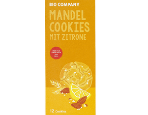 Mandelcookies mit Zitrone