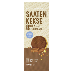 Saatenkekse mit Milchschokolade - 4260694945001_saatenkekse_milchschokolade_150g_vs.png