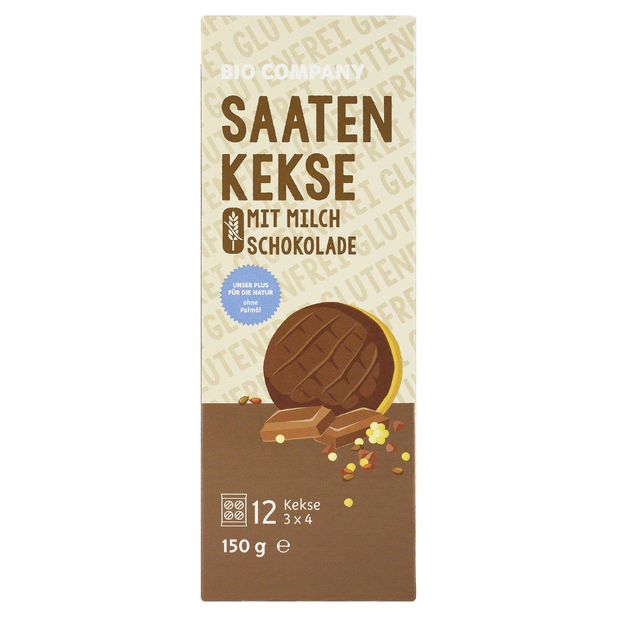 Saatenkekse mit Milchschokolade - 4260694945001_saatenkekse_milchschokolade_150g_vs.png