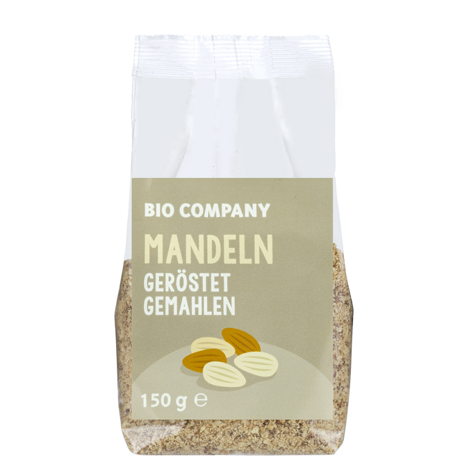 Mandeln geröstet gemahlen