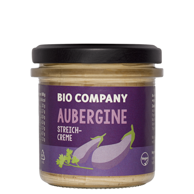 Aubergine Streichcreme
