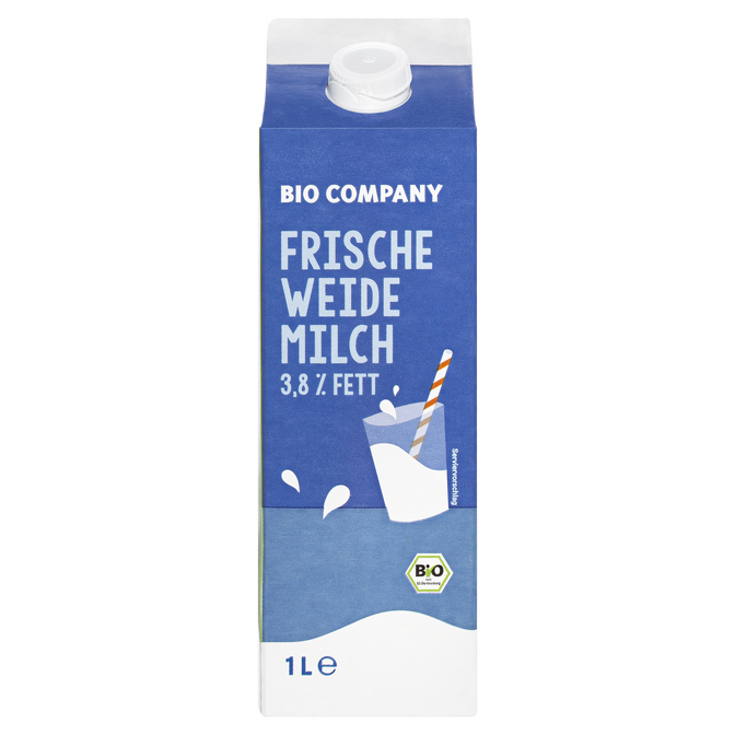 Frische Weidemilch 3,8 %