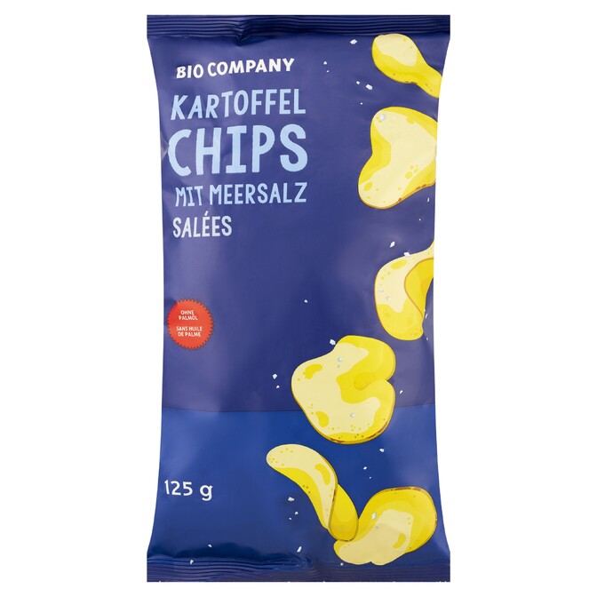 Kartoffelchips Meersalz