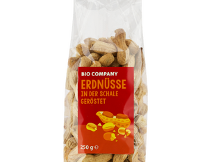 Erdnüsse in der Schale