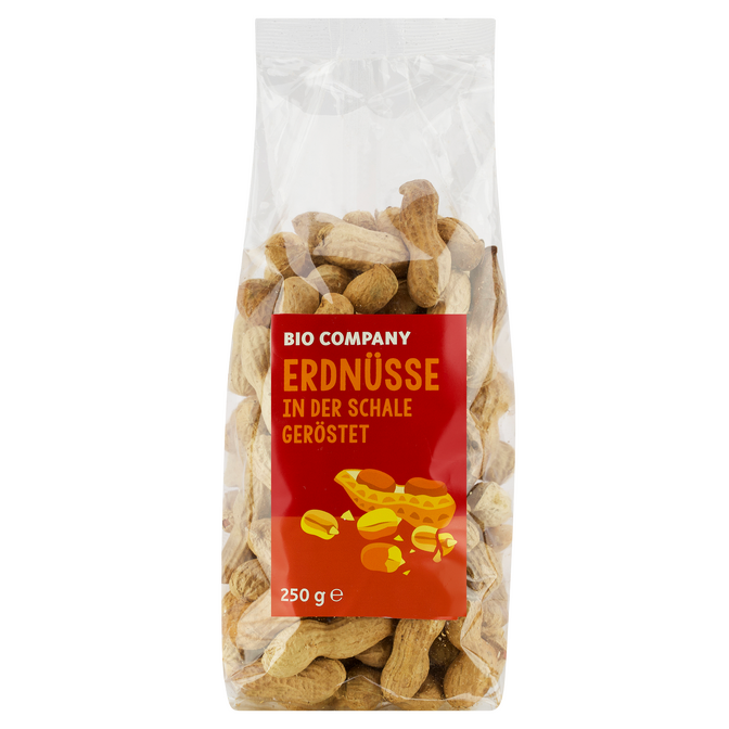 Erdnüsse in der Schale