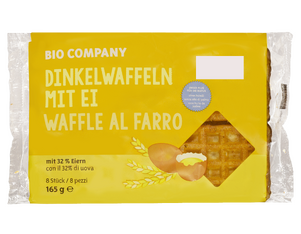 Dinkel-Frischeiwaffeln