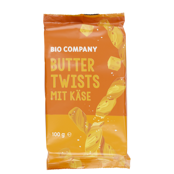 Buttertwists mit Käse