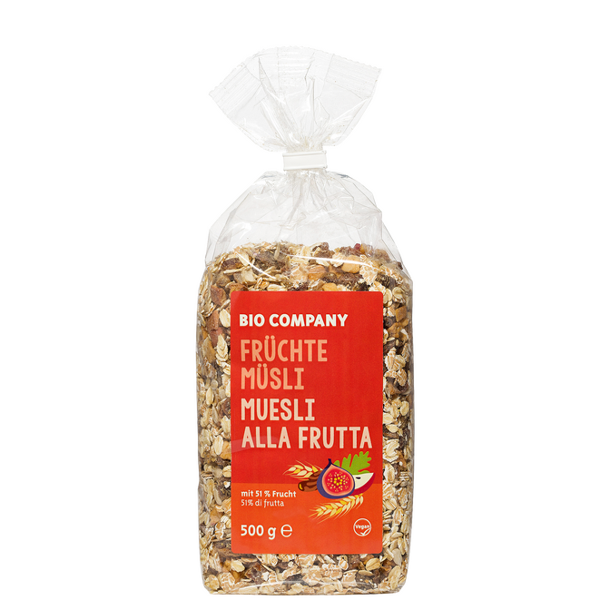 Früchte Müsli