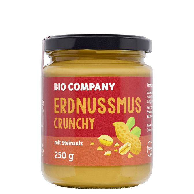 Erdnussmus crunchy