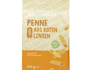 Penne Rote Linsen