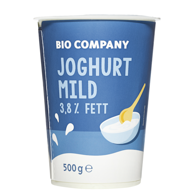 Joghurt mild, 3,8% Fett