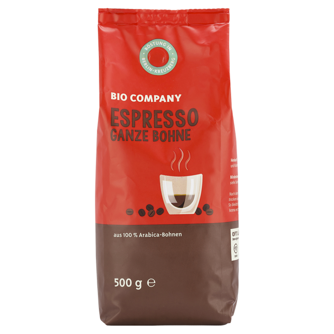 Espresso Gourmet, Bohne